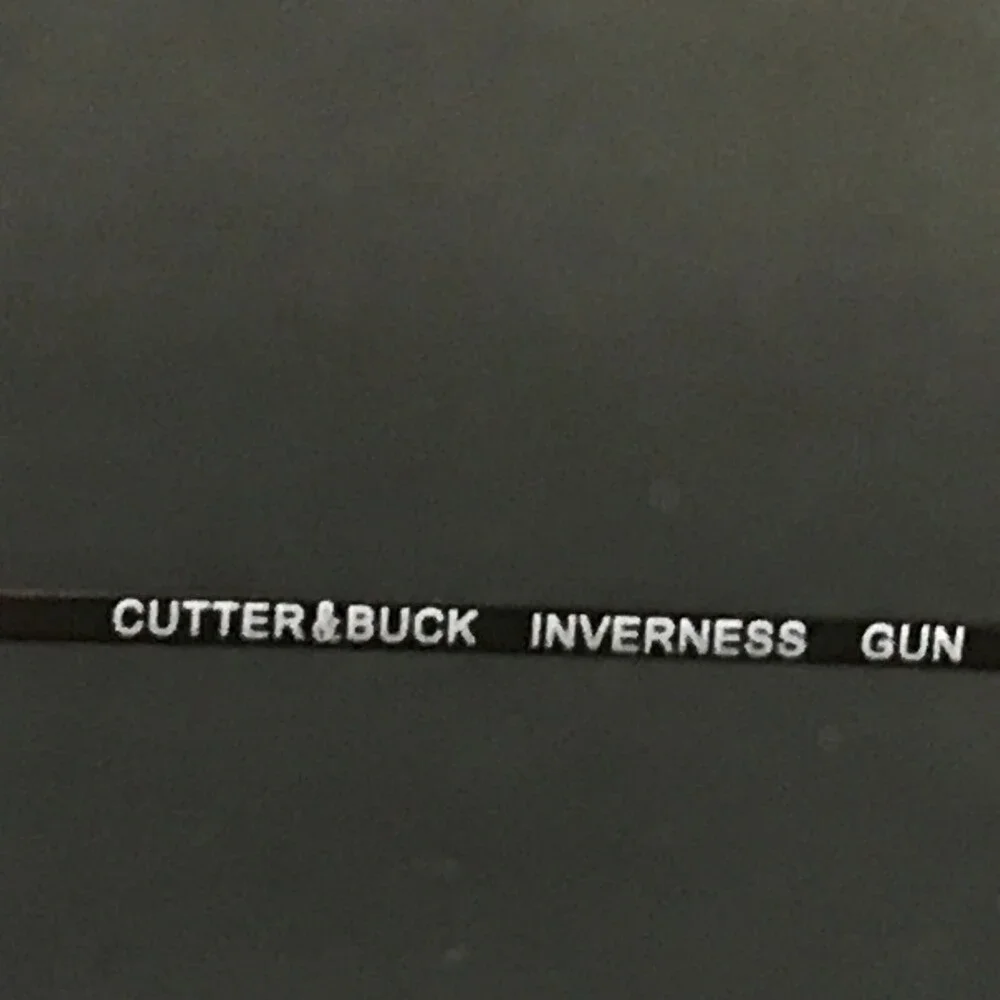 Cutter & Buck Eyeglasses Frames INVERNESS GUN Gray Rectangular 53-19-145